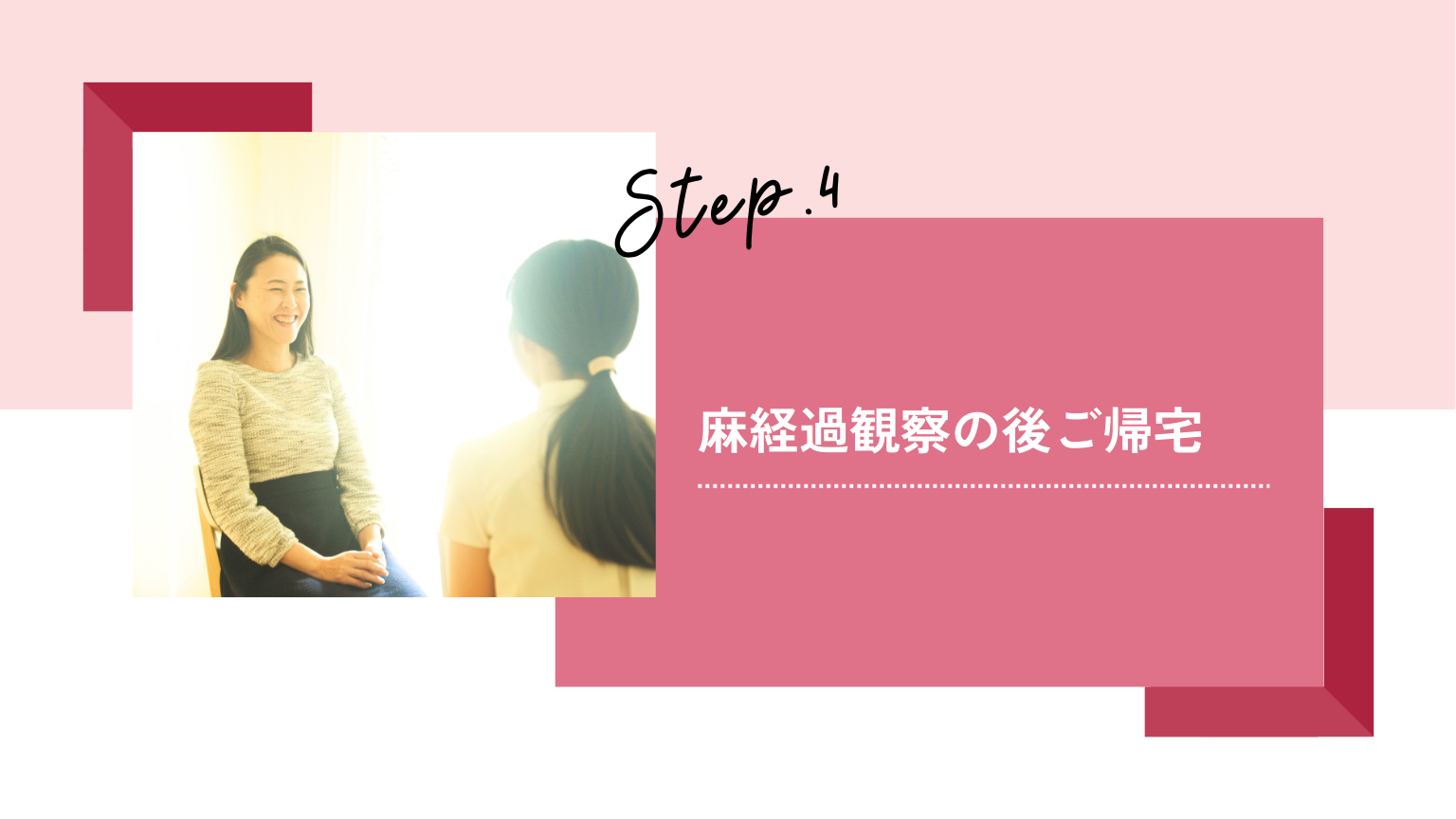 経過観察の後ご帰宅