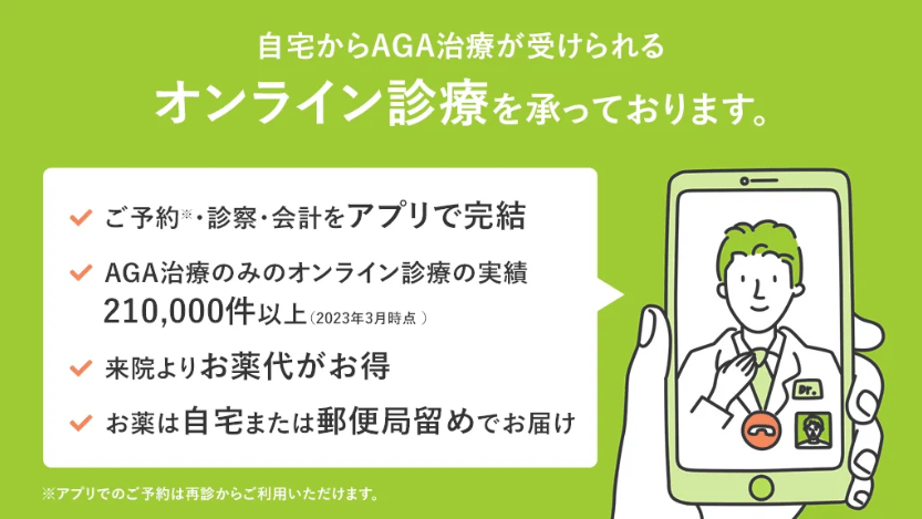 ①：AGAヘアクリニック【コスパ抜群のAGA治療！】