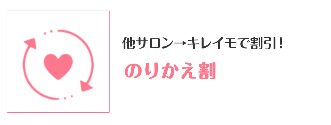 キレイモ　のりかえ割