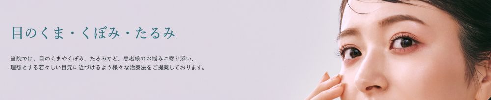 聖心美容クリニック　クマ