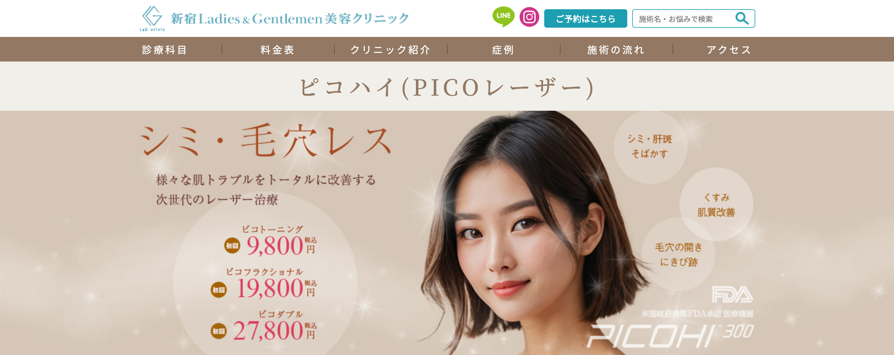 新宿Ladies & Gentlemen美容クリニック