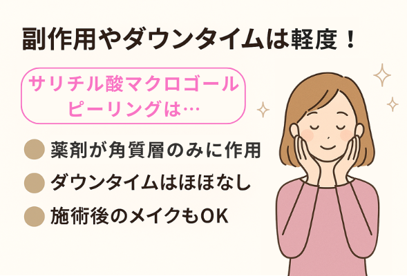 ケミカルピーリングのダウンタイム