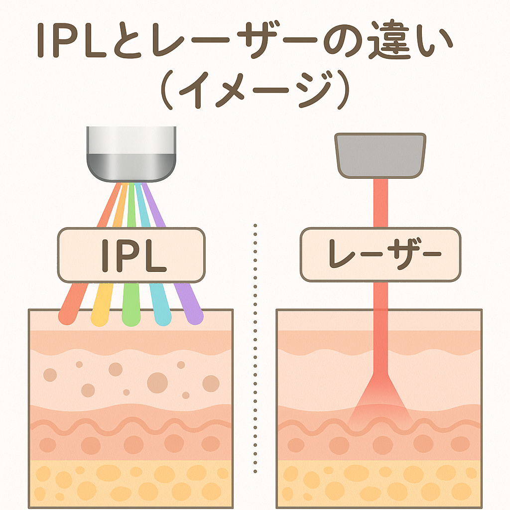 IPLとレーザーの違い